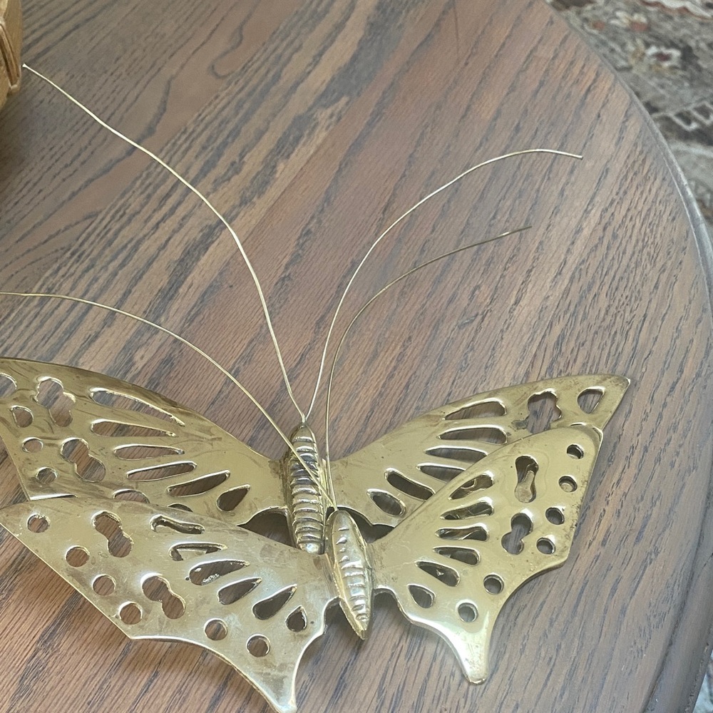 Gold Butterfly Wall Decor - Picture 5 of 5